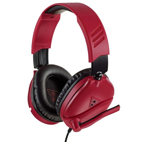  [아마존베스트]Turtle Beach Recon 70 Midnight Red Gaming Headset for PlayStation 5, PS4 Pro, PS4, Xbox One & Xbox Series X|S, Nintendo Switch, PC, and Mobile