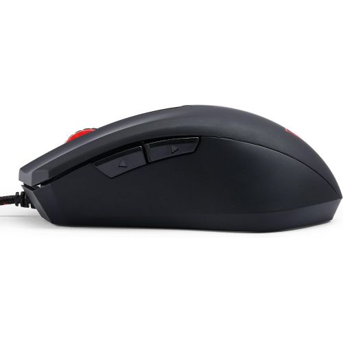  Turtle Beach Grip 500 Premium Illuminated 7-Button Laser Gaming Mouse with Avago 9800 Sensor and Omron Switches for PC
