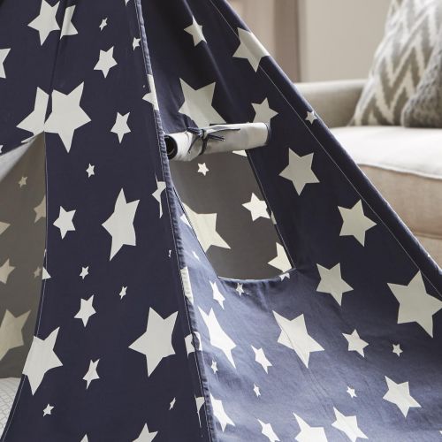  Turtleplay Children’s Teepee, Blue with White Stars