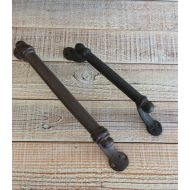 /TuscanIron Heavy Duty, Cast Iron, Pull, Door Handle, Towel Rack, Barn Door, Garage Door