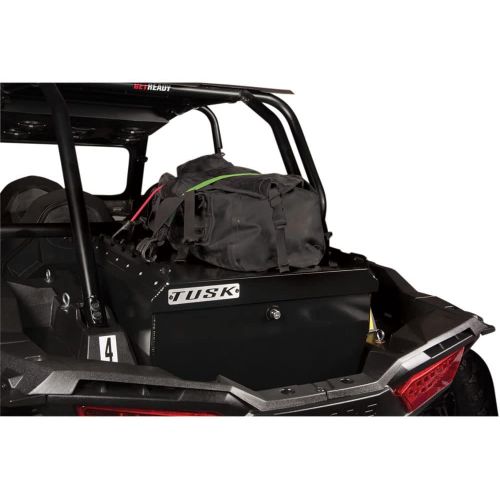  Tusk UTV Cargo Box and Top Rack Kit For POLARIS RZR XP TURBO S 2018-2021