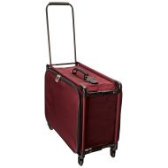 Tutto TUTTO 24 Inch Small Pullman With Garment Bag, Burgundy, One Size