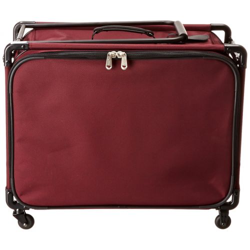  Tutto TUTTO 24 Inch Small Pullman With Garment Bag, Burgundy, One Size