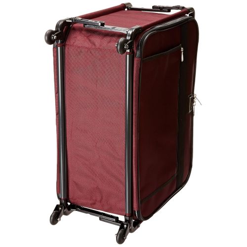  Tutto TUTTO 24 Inch Small Pullman With Garment Bag, Burgundy, One Size