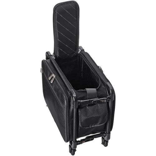  Tutto TUTTO 17 Inch Small Carry-On Luggage, Black, One Size