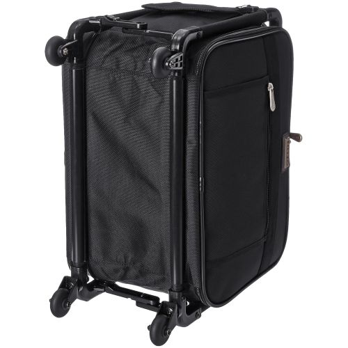  Tutto TUTTO 17 Inch Small Carry-On Luggage, Black, One Size