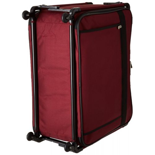  Tutto TUTTO 26 Inch Medium Pullman With Garment Bag, Burgundy, One Size