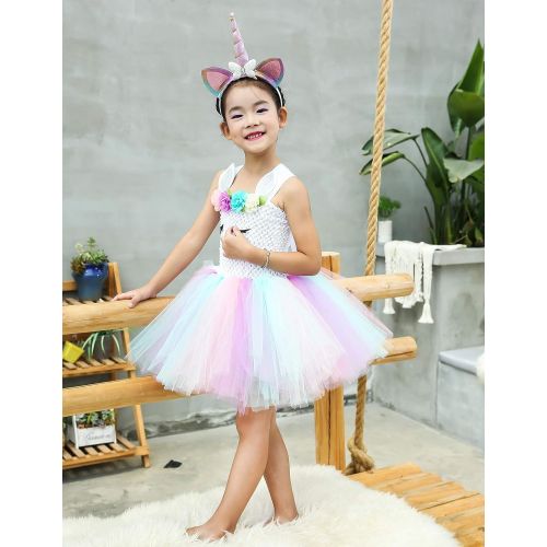  Tutu Dreams Unicorn Princess Costumes for Girls