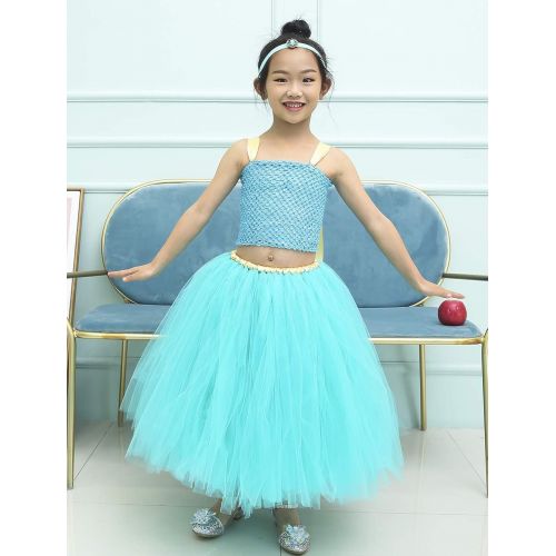  Tutu Dreams Arabian Princess Costume for Girls 1-14Y (2 pcs)