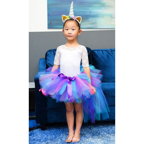  Tutu Dreams Princess Tutus with Train for Girls