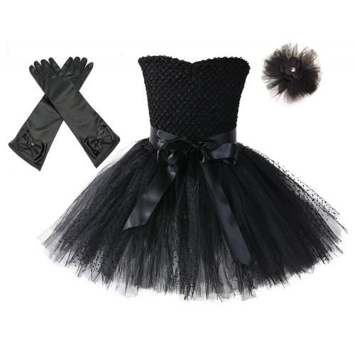  Tutu Dreams 80s Vintage Black Costume Tutu Outfits for Girls