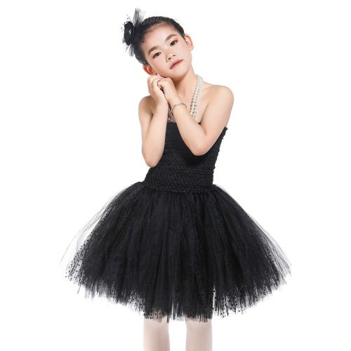  Tutu Dreams 80s Vintage Black Costume Tutu Outfits for Girls