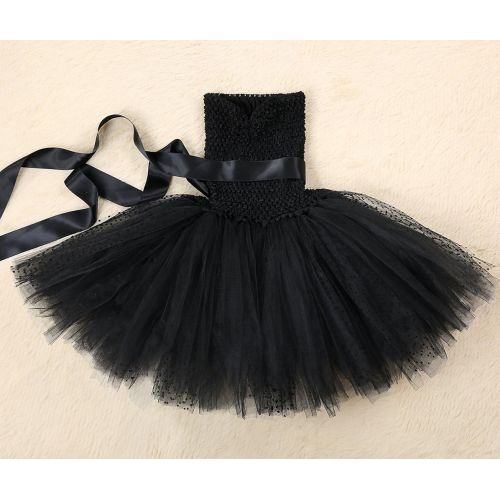  Tutu Dreams 80s Vintage Black Costume Tutu Outfits for Girls