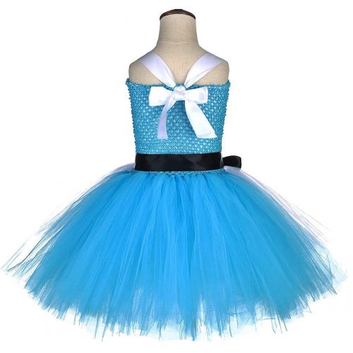  Tutu Dreams Alice in Wonderland Costume for Girls 1-8Y Birthday Party