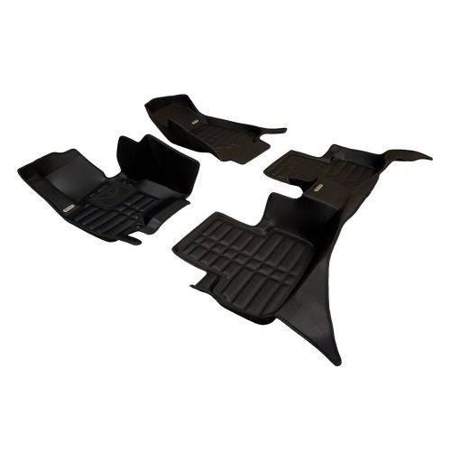  TuxMat Custom Car Floor Mats for Infiniti FX 2009-2013 Models - Laser Measured, Largest Coverage, Waterproof, All Weather. The Best Infiniti FX Accessory. (Full Set - Black)