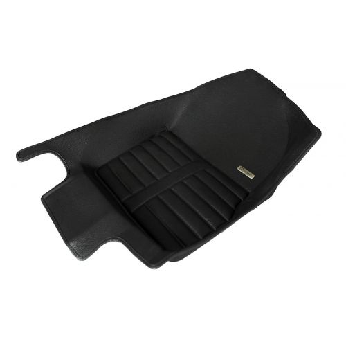  TuxMat Custom Car Floor Mats for Lincoln MKC 2015-2019 Models - Laser Measured, Largest Coverage, Waterproof, All Weather. The Best Lincoln MKC Accessory. (Full Set - Black)