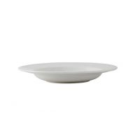 Tuxton ALD-112 Vitrified China Alaska/Colorado Accessories Pasta Bowl, 15-1/2 oz, 11-1/4, Porcelain White (Pack of 12),