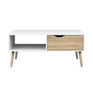 Tvilum 7538449ak Diana Coffee Table White Oak