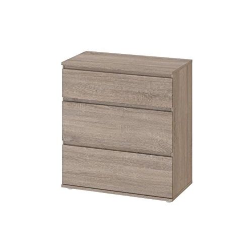  Tvilum 71094cj Aurora 3 Drawer Wide Chest Truffle