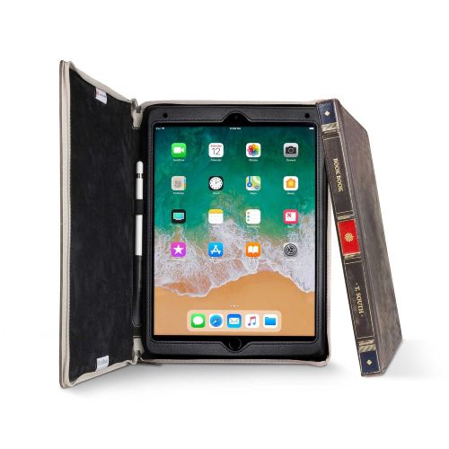  Twelve South BookBook for iPad Pro 10.5 inch | Hardback Leather case, Apple Pencil Storage and Easel for iPad Pro