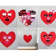 Twiganddaisy Heart Felt Board | Heart Dress Up | Valentines Day Felt | Valentines Day Dress Up |Valentines Day | Wall Felt Board | Valentines Sensory