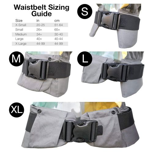  TwinGo Original Baby Carrier (Grey, Green & Yellow)