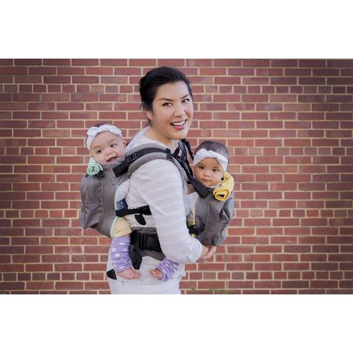  TwinGo Original Baby Carrier (Grey, Green & Yellow)