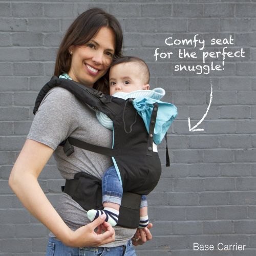  TwinGo Carrier - Lite Model - Classic Black - Works as a Tandem or Single Baby Carrier (Extra Straps Sold Separately). Adjustable for Men, Women, Twins and Babies Between 10-45 lbs
