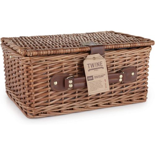  Seaside Newport Wicker Picnic Basket by Twine