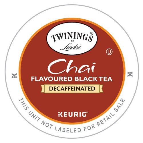  Twinings of London Decaf Chai Tea K-Cup 96 Count