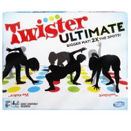 Twister Ultimate: Bigger Mat, More Colored Spots, Family, Kids Party Game Age 6+; Compatible with Alexa (Amazon Exclusive)