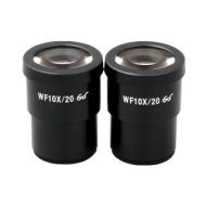 Two 10X Super Widefield Microscope Eyepieces (Dia 30mm) by AmScope