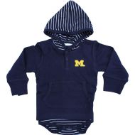 Two Feet Ahead Striped Hooded Creeper (Michigan Wolverines) - University of Michigan Style 2