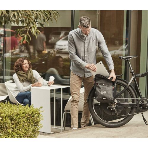  Two Wheel Gear - Backpack Pair Convertible - 2 in 1 Commuter and Travel Bike Bag