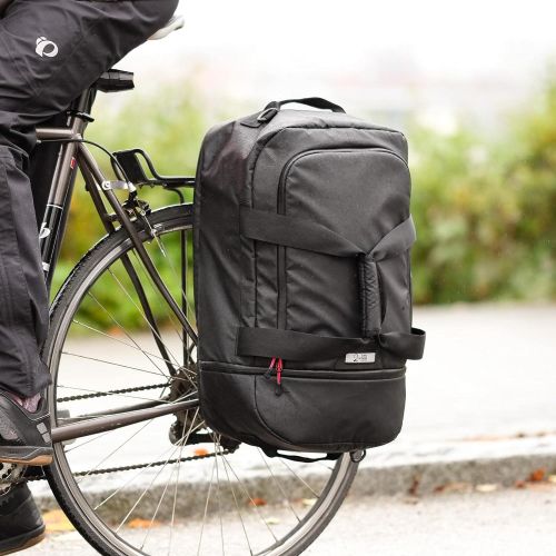  Two Wheel Gear - Pannier Duffel Bag (35 L) - 2 in 1 Bike Commuting and Travel Pannier - Large Capacity