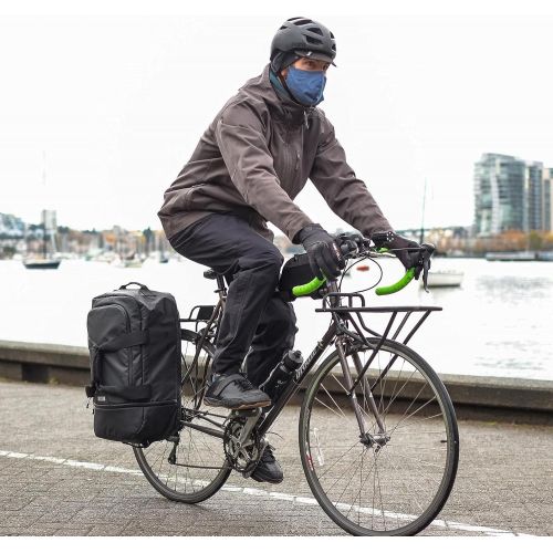  Two Wheel Gear - Pannier Duffel Bag (35 L) - 2 in 1 Bike Commuting and Travel Pannier - Large Capacity
