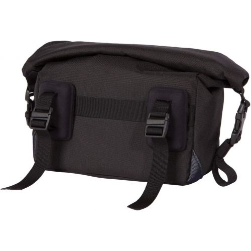  Two Wheel Gear - Dayliner Mini Roll Top Handlebar Bag (3 L) - Water Resistant with Shoulder Strap and Reflective Detail, Commuter Sling Messenger Bag