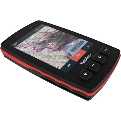 [아마존베스트]TwoNav - GPS Trail 2 Bike - Bicycle Touring MTB / 4 Front Buttons / 3.7 Inch Screen / Autonomy 20 Hours / Memory 32 GB / SIM Card / Topographic Map Included