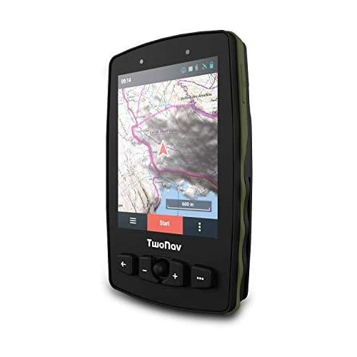  [아마존베스트]TwoNav - GPS Aventura 2 - Trekking mountaineering/joystick/3.7 inch screen/36 hours autonomy + replaceable battery/memory 16 GB + microSD/SIM card/topographical map + roads include