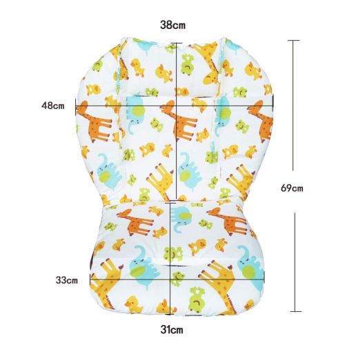  [아마존베스트]Twoworld Baby Stroller/Car/High Chair Seat Cushion Liner Mat Pad Cover Protector Animal Breathable