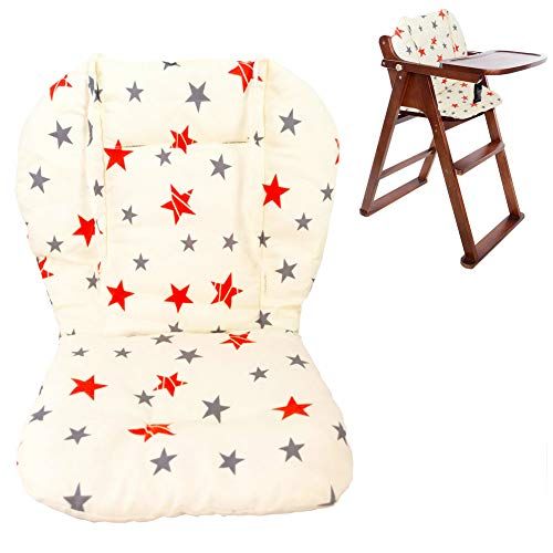  [아마존베스트]Twoworld Baby Stroller/Car / High Chair Seat Cushion Liner Mat Pad Cover Protector Breathable（Star）