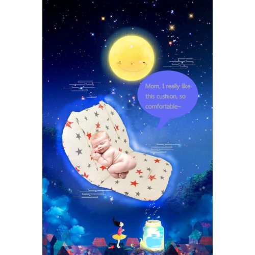  [아마존베스트]Twoworld Baby Stroller/Car / High Chair Seat Cushion Liner Mat Pad Cover Protector Breathable（Star）