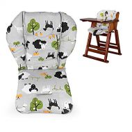 [아마존베스트]Twoworld High Chair Cushion, Large Thickening Baby Stroller/Car/High Chair Seat Cushion Liner...