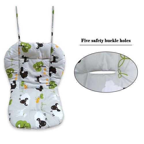  [아마존베스트]Twoworld High Chair Cushion, Large Thickening Baby Stroller/Car/High Chair Seat Cushion Liner...