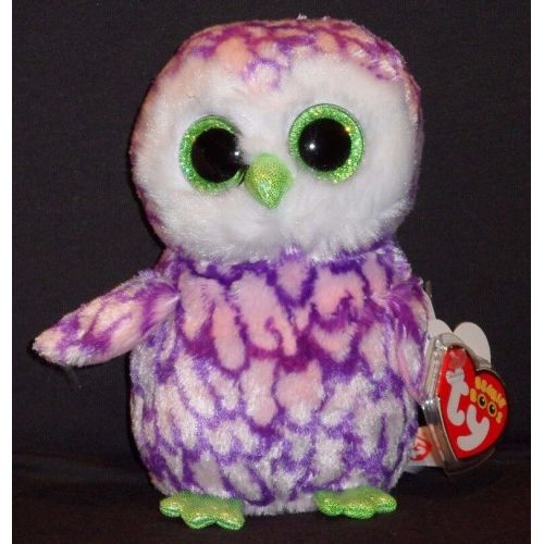  Ty TY BEANIE BOOS BOOS - PIPPER the 6" OWL - CLAIRES EXCLUSIVE - MINT w MINT TAG