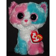 Ty TY BEANIE BOOS - FIONA the 6" CAT (JUSTICE STORE) - MINT with MINT TAGS