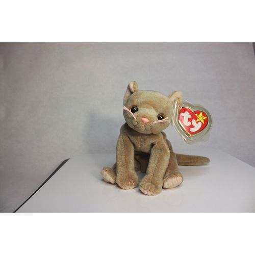  Ty Beanie Baby Scat the Cat Ultra Super Rare Retired Misspellings Errors