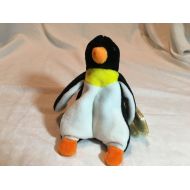 Ty RARE TY Original Beanie Babies " Waddle " The Penguin ERRORS