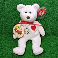 Limited Edition Ty Beanie Baby Valentino The Bear Toys For Tots [1  5,500] MWMT