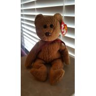 Ty TY Curly Bear Beanie Baby *mint condition *